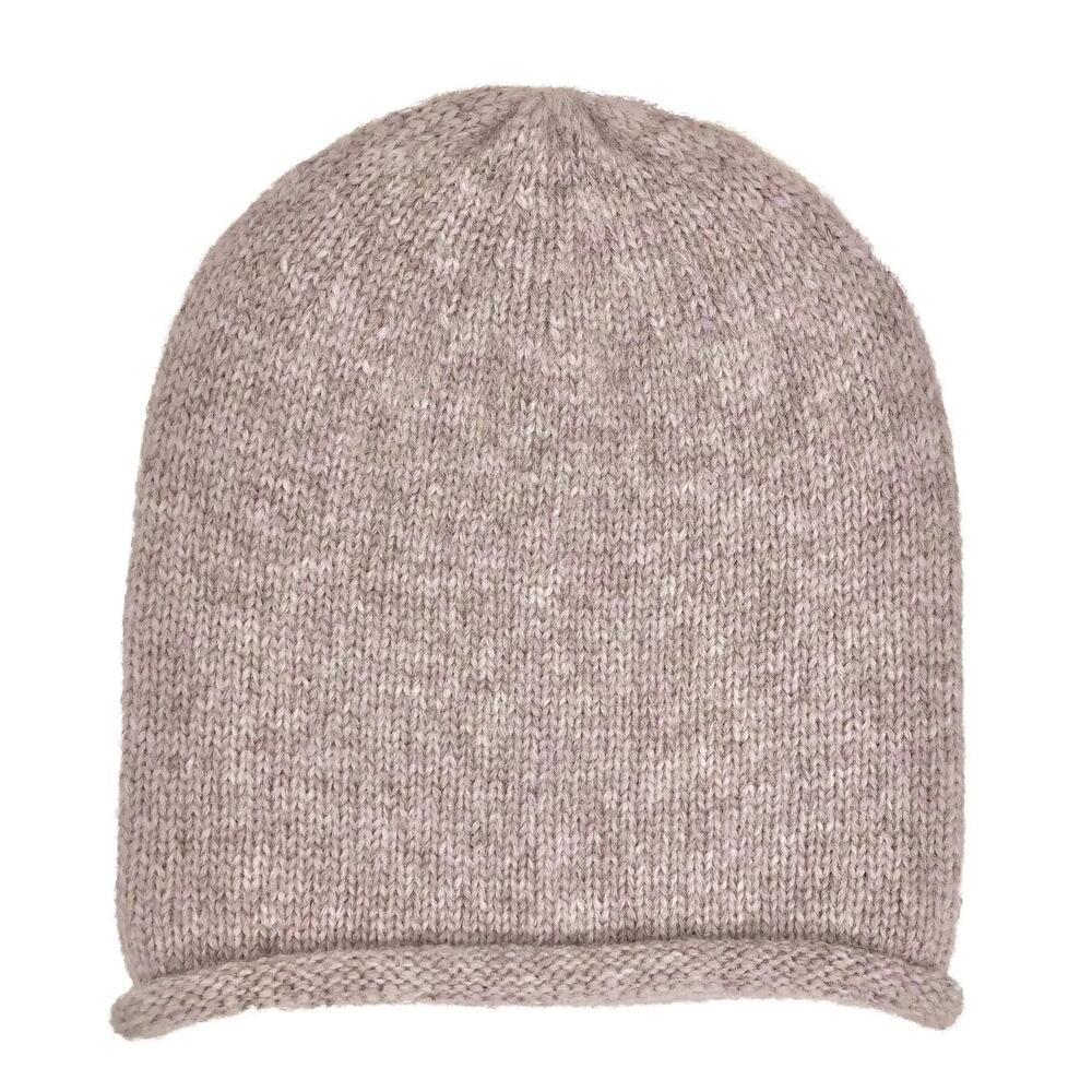NWT Slate + Salt Baby Alpaca Slouchy Beanie Blush Handmade Sustainable Unisex